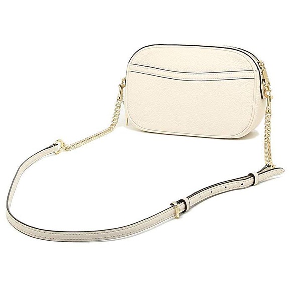 COACH Isla Chain Crossbody Bag Chalk/Light Gold - Picture 4 of 8
